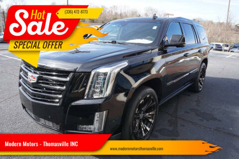 2018 Cadillac Escalade for sale at Modern Motors - Thomasville INC in Thomasville NC