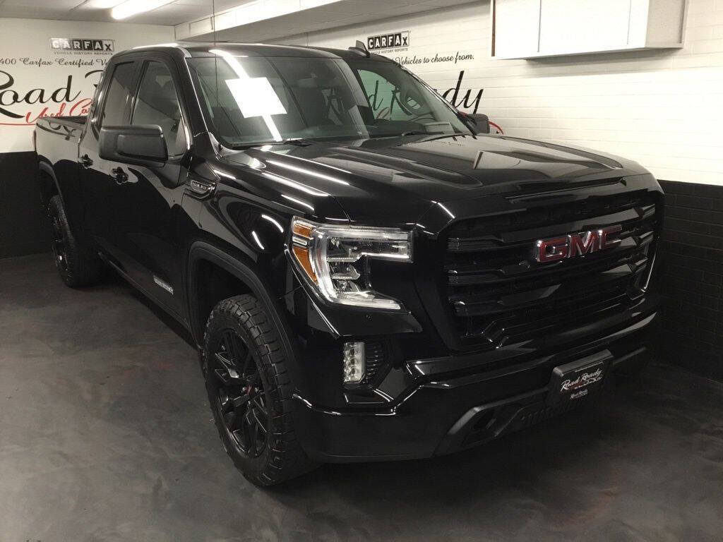 Black 2019 GMC Sierra 1500 Elevation 4x4 Elevation 4dr Double Cab 6.6 ft. SB 2