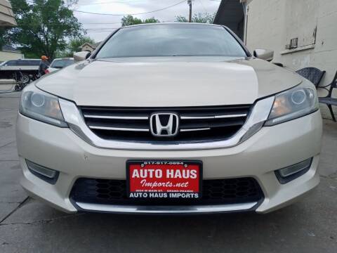 2013 Honda Accord for sale at Auto Haus Imports in Grand Prairie TX