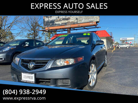 2004 Acura TSX for sale at EXPRESS AUTO SALES in Midlothian VA