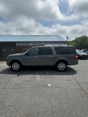 2014 Ford Expedition EL for sale at BlueSky Wholesale Inc in Chesnee SC