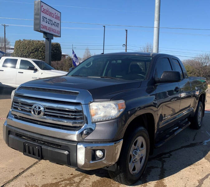 2016 Toyota Tundra for sale at Casablanca Sales in Garland TX