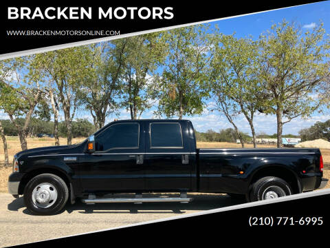 2005 Ford F-350 Super Duty for sale at BRACKEN MOTORS in San Antonio TX