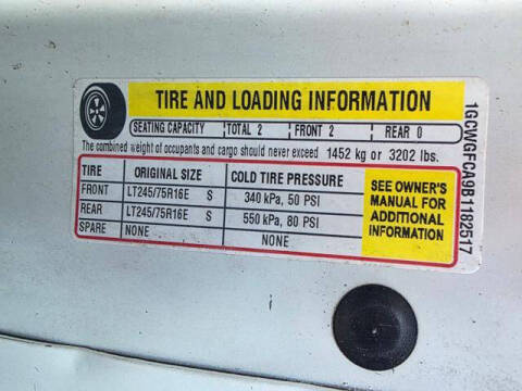 2011 Chevrolet Express 2500