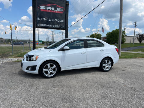 2013 Chevrolet Sonic for sale at SIRIUS MOTORS INC in Monroe OH