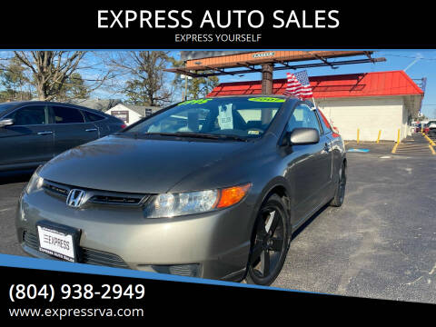 2007 Honda Civic for sale at EXPRESS AUTO SALES in Midlothian VA