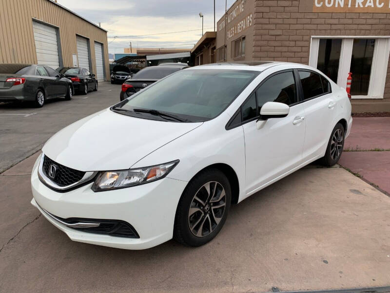 2015 Honda Civic for sale at CONTRACT AUTOMOTIVE in Las Vegas NV