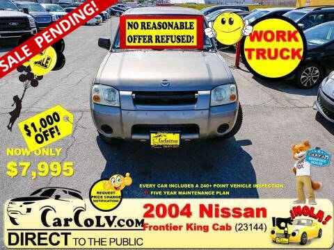 2004 Nissan Frontier for sale at The Car Company - No Reasonable Offer Refused in Las Vegas NV