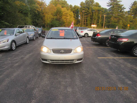 2004 Toyota Corolla for sale at Heritage Truck and Auto Inc. in Londonderry NH