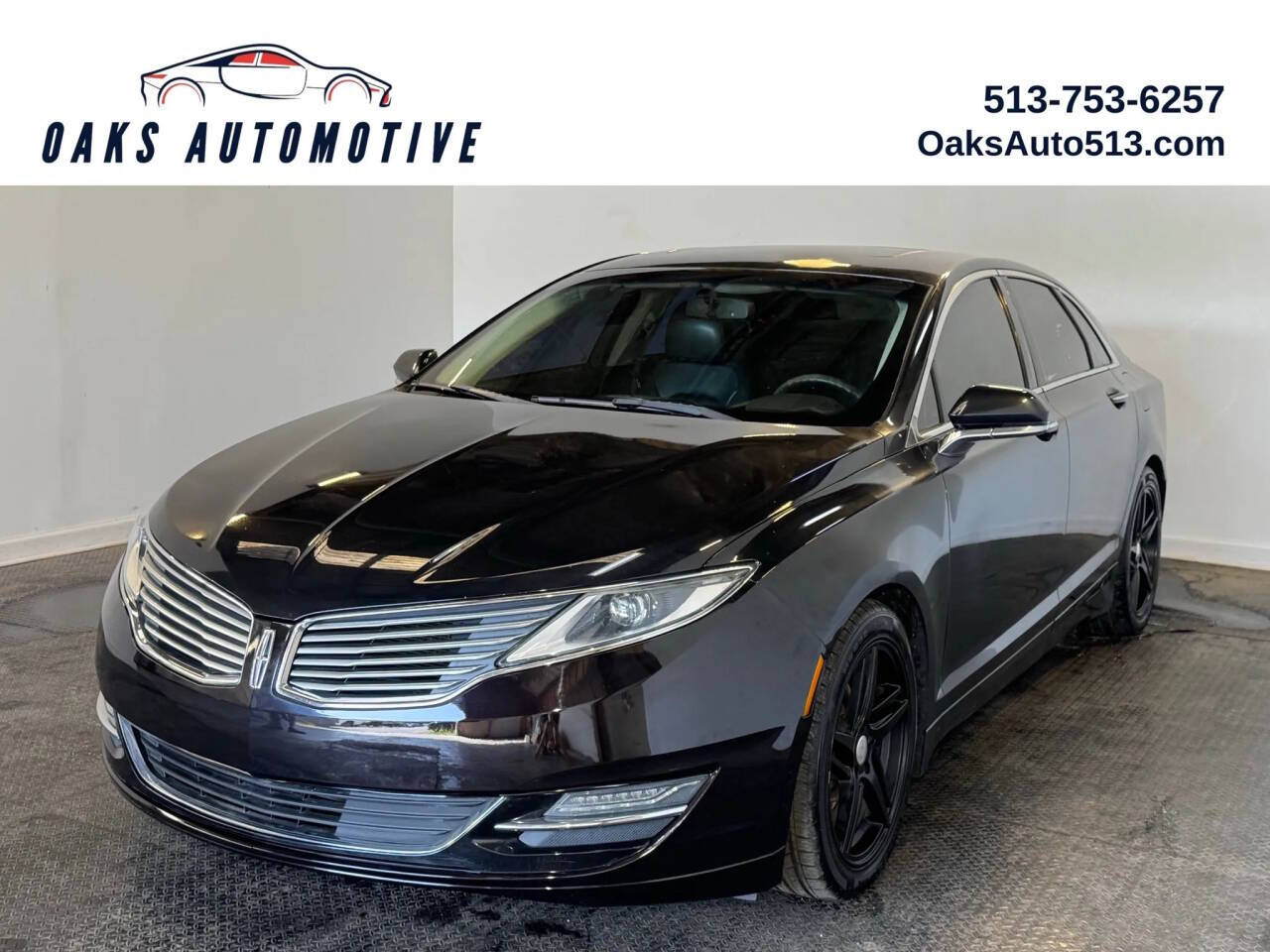 Black 2014 Lincoln MKZ Base 4dr Sedan 1