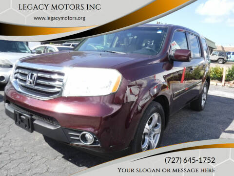 2013 Honda Pilot for sale at LEGACY MOTORS INC in New Port Richey FL