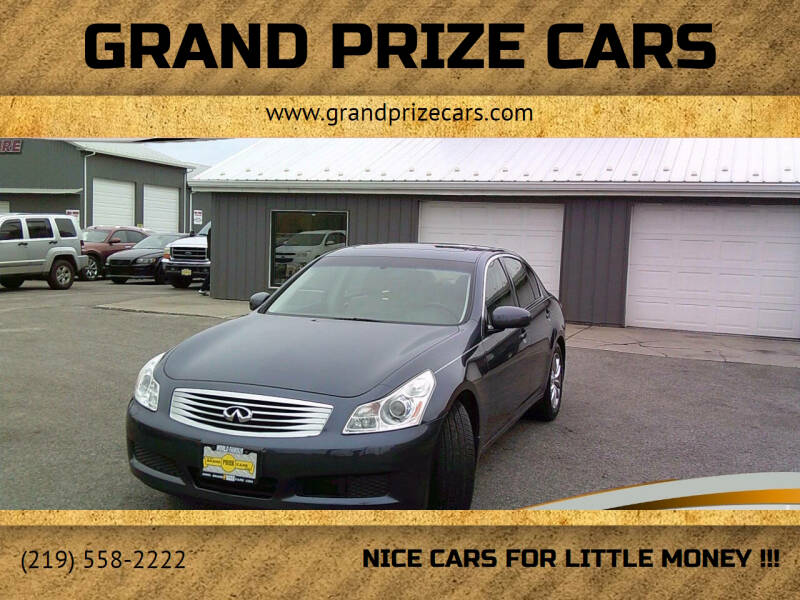 2007 Infiniti G35 for sale at Grand Prize Cars in Cedar Lake IN
