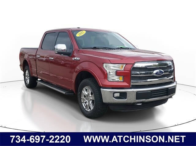 Used 2015 Ford F-150 Lariat with VIN 1FTFW1EF9FFC91311 for sale in Belleville, MI