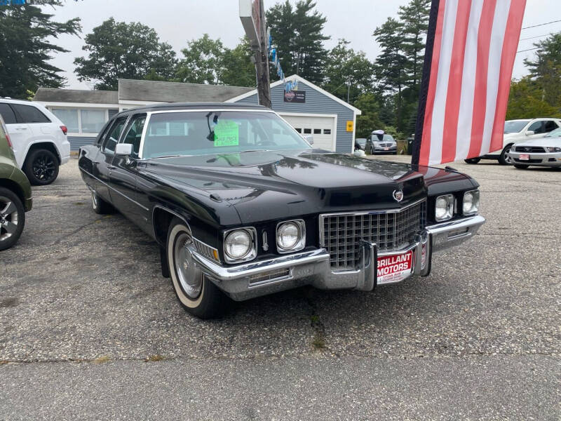 1971 Cadillac Fleetwood D'Elegance for sale at Brilliant Motors in Topsham ME