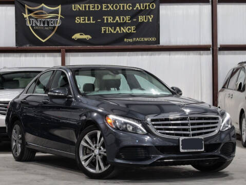 2015 Mercedes-Benz C-Class for sale at United Exotic Auto in Houston TX