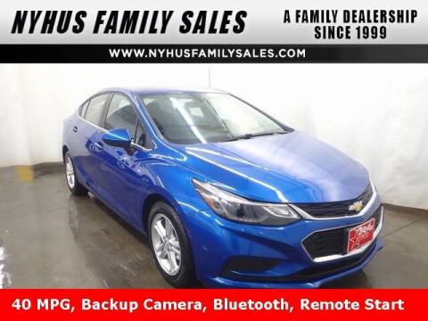 2017 Chevrolet Cruze for sale at Nyhus Family Sales in Perham MN