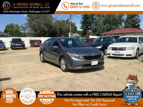 2017 Kia Forte for sale at G-Inspired Automall, LLC. in Washington IL