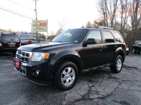 2011 Ford Escape for sale at AUTO STOP INC. in Pelham NH
