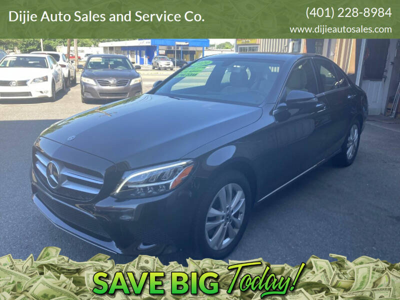 2019 Mercedes-Benz C-Class for sale at Dijie Auto Sales and Service Co. in Johnston RI