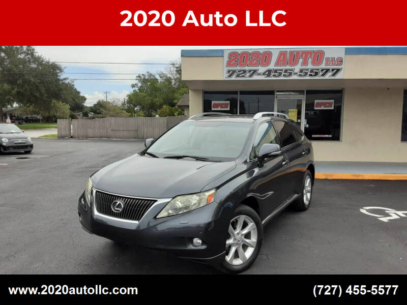 2010 Lexus RX 350 for sale at 2020 AUTO LLC in Clearwater FL