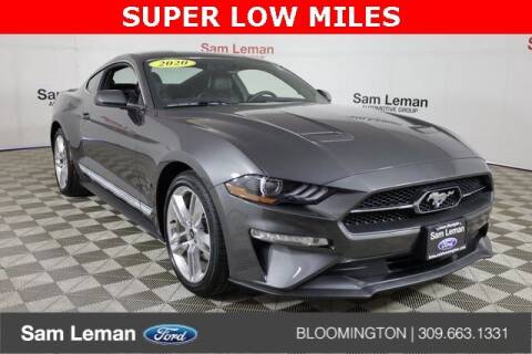 2020 Ford Mustang for sale at Sam Leman Ford in Bloomington IL