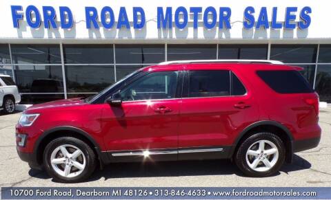 2017 Ford Explorer for sale at Ford Road Motor Sales in Dearborn MI