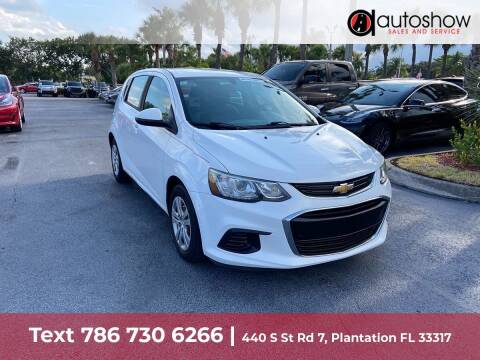 2017 Chevrolet Sonic for sale at AUTOSHOW SALES & SERVICE in Plantation FL