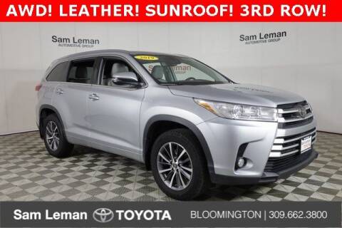 2018 Toyota Highlander for sale at Sam Leman Toyota Bloomington in Bloomington IL