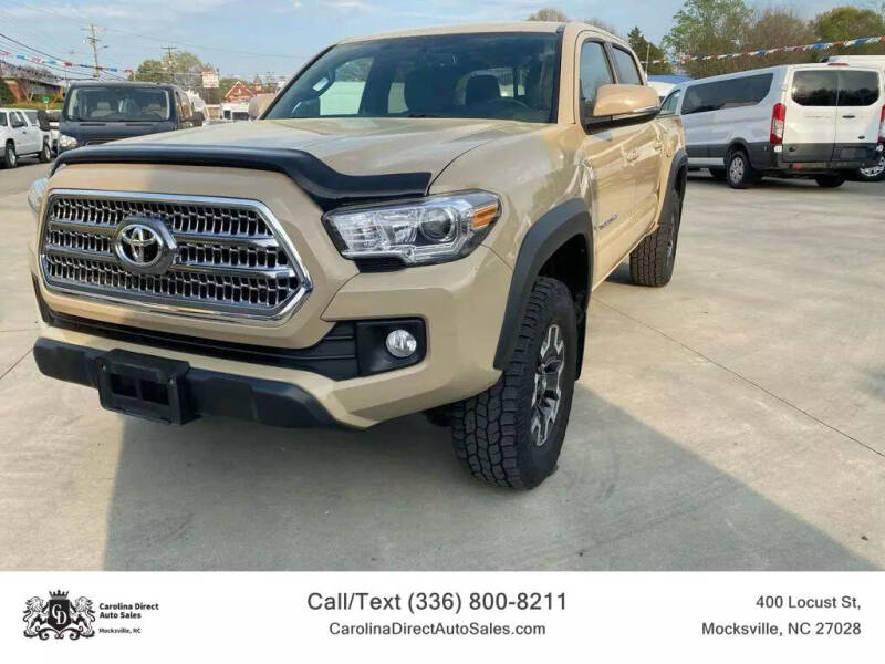 2016 Toyota Tacoma for sale at Carolina Direct Auto Sales in Mocksville NC