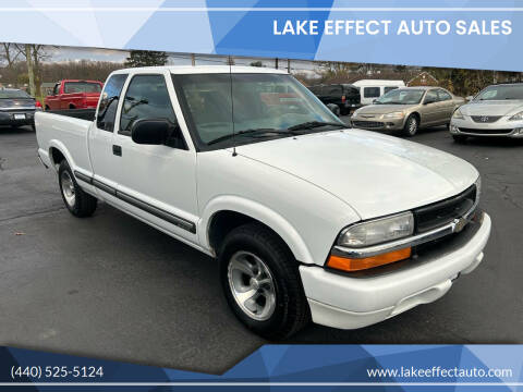 2001 Chevrolet S-10 for sale at Lake Effect Auto Sales in Chardon OH