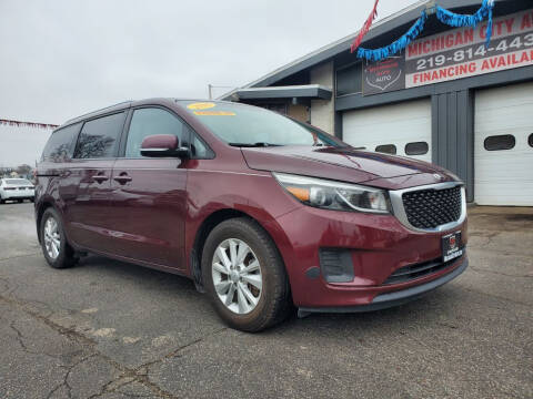 2016 Kia Sedona for sale at Michigan city Auto Inc in Michigan City IN