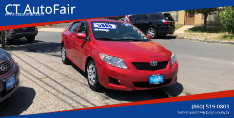 2010 Toyota Corolla for sale at CT AutoFair in West Hartford CT