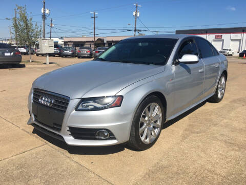 2012 Audi A4 for sale at TETCO AUTO SALES  / TETCO FUNDING in Dallas TX