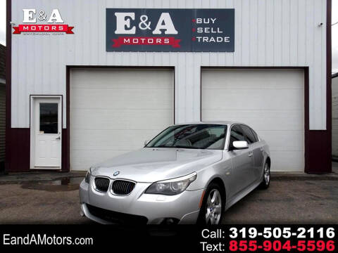 2008 BMW 5 Series for sale at E&A Motors in Waterloo IA