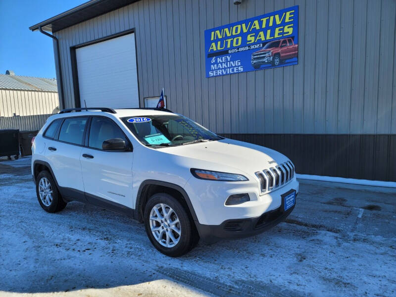 2016 Jeep Cherokee for sale at Innovative Auto Sales in Watertown SD