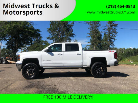 2015 Chevrolet Silverado 1500 for sale at Midwest Trucks & Motorsports in Merrifield MN