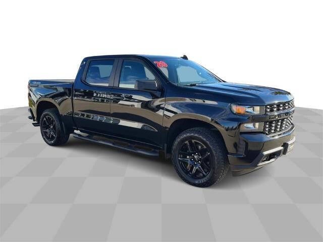 Used 2020 Chevrolet Silverado 1500 Custom with VIN 1GCPYBEK3LZ361378 for sale in Waterloo, IA