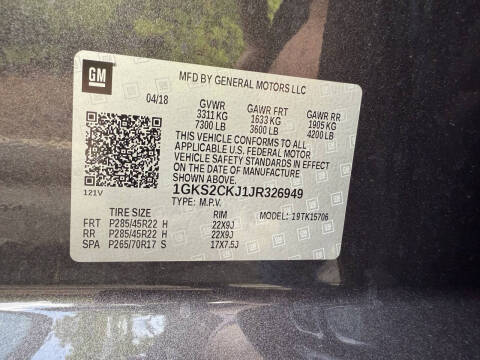 2018 GMC Yukon Denali