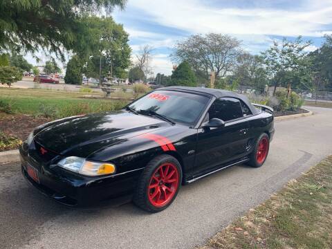 1998 Ford Mustang for sale at Clarks Auto Sales in Connersville IN