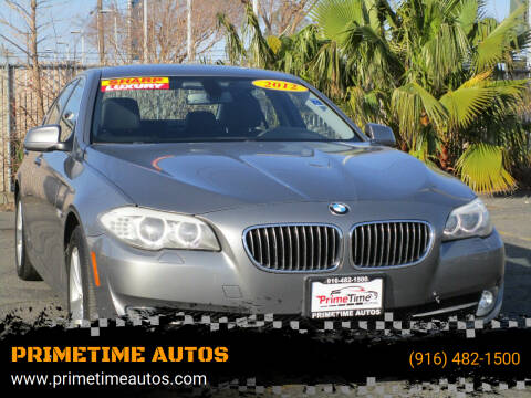 2012 BMW 5 Series for sale at PRIMETIME AUTOS in Sacramento CA