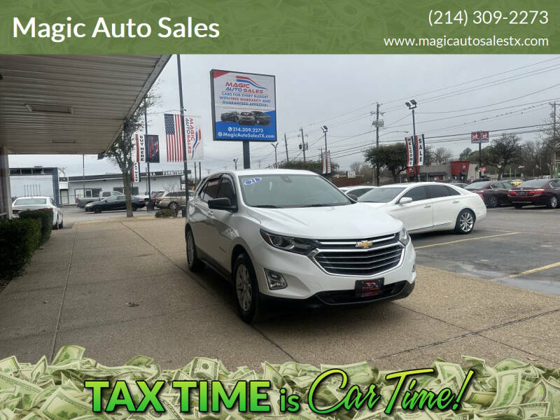 2021 Chevrolet Equinox for sale at Magic Auto Sales in Dallas TX