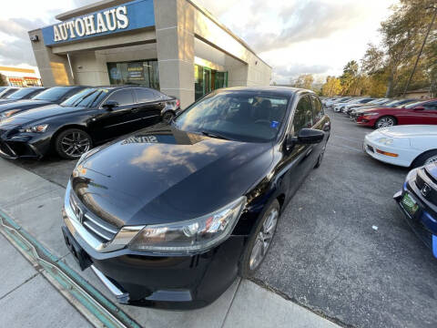 2015 Honda Accord for sale at AutoHaus in Loma Linda CA