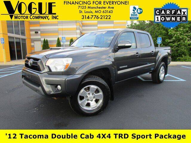 2012 Toyota Tacoma for sale at Vogue Motor Company Inc in Saint Louis MO