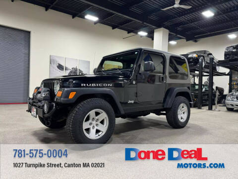 2006 Jeep Wrangler for sale at DONE DEAL MOTORS in Canton MA