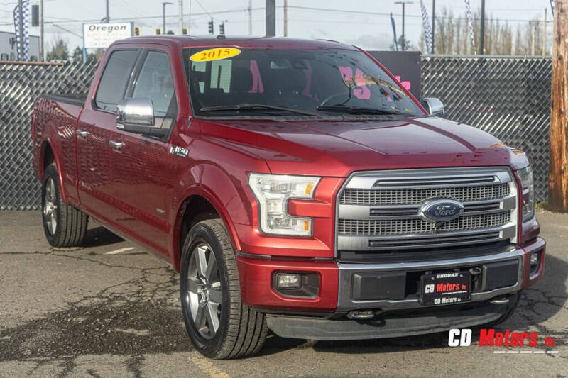 2015 Ford F-150 for sale at CD MOTORS LLC in Brooks OR