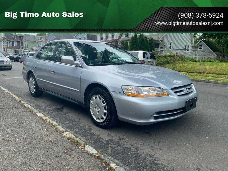 2001 Honda Accord for sale at Big Time Auto Sales in Vauxhall NJ