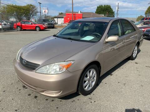 2002 Toyota Camry for sale at Mike's Auto Sales of Charlotte in Charlotte NC