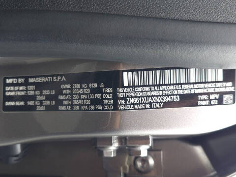 2022 Maserati Levante GT