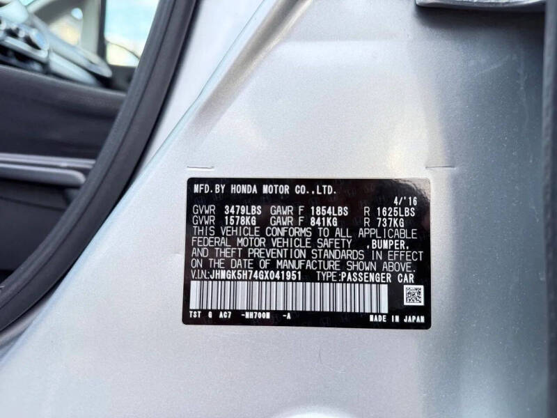2016 Honda Fit EX