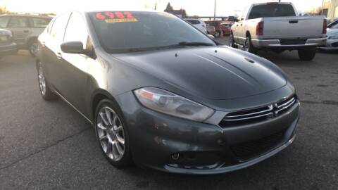 2013 Dodge Dart for sale at BELOW BOOK AUTO SALES in Idaho Falls ID